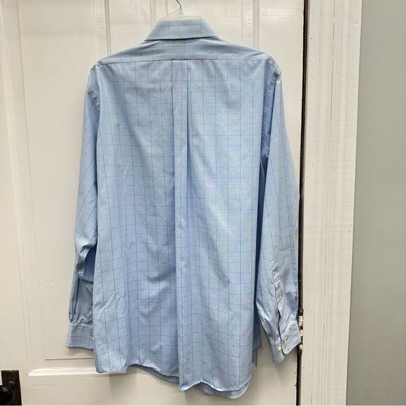 Vintage Brooks Brothers long sleeve button down dress shirt men's 16 4/5.  xl - Picture 2 of 3